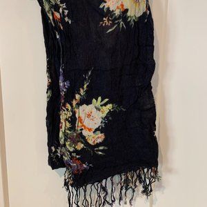 Floral Print Scarf